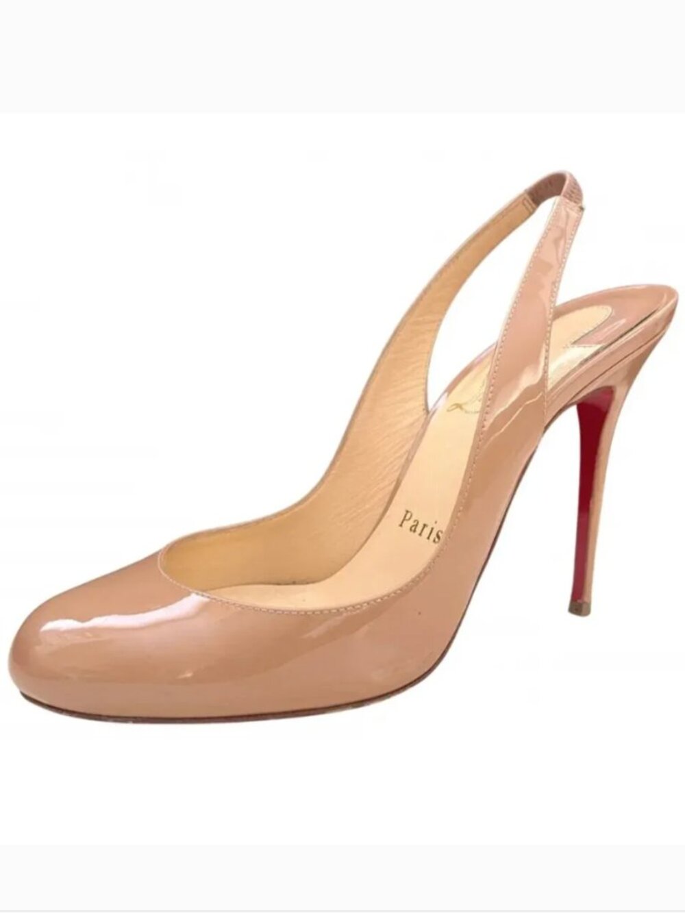 Christian Louboutin Horatio Patent leather red bottom heels 7 - Picture 1 of 11